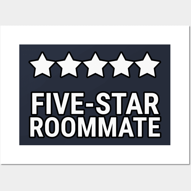 Five star roommate Wall Art by Rabbit Hole Designs